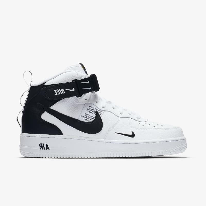 Nike air force store 1 mid weiß schwarz